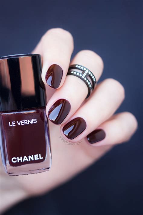 chanel nagellack rouge noir dupe|chanel nail polish reviews.